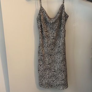 New Express leopard Dress Medium
